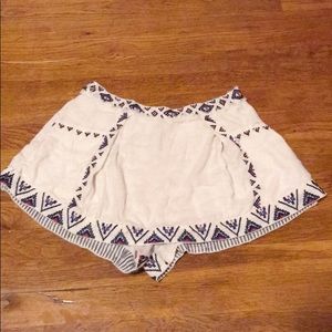 Free People Linen Skort